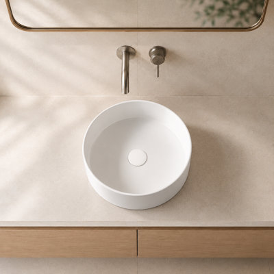 Lavabo de salle de bain vasque 14 po