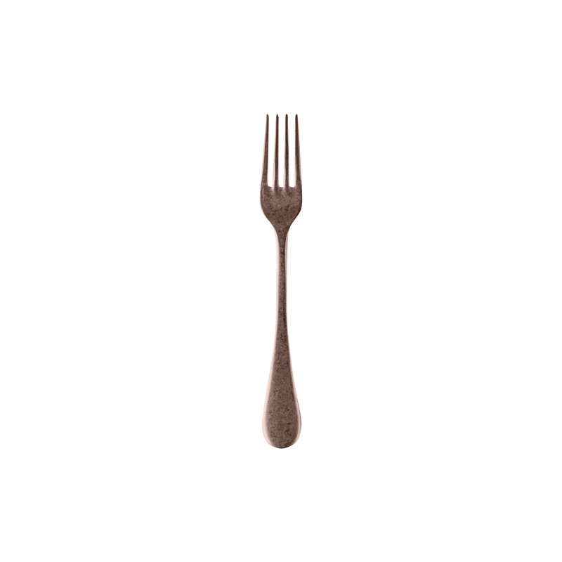 Vintage Table Fork - 12 Pieces, Bronzo