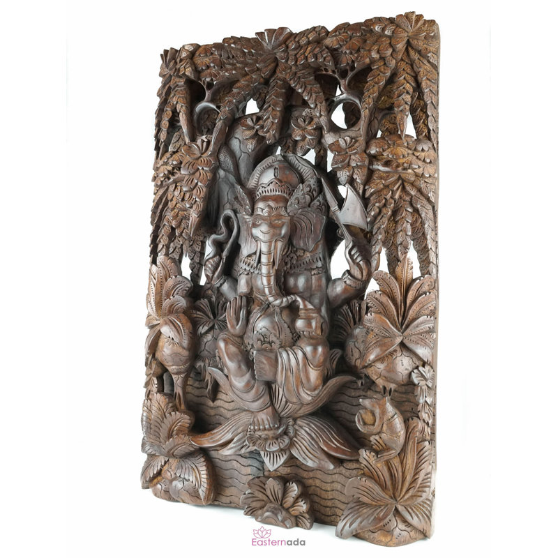 Handmade Wall Decor on Solid Wood
