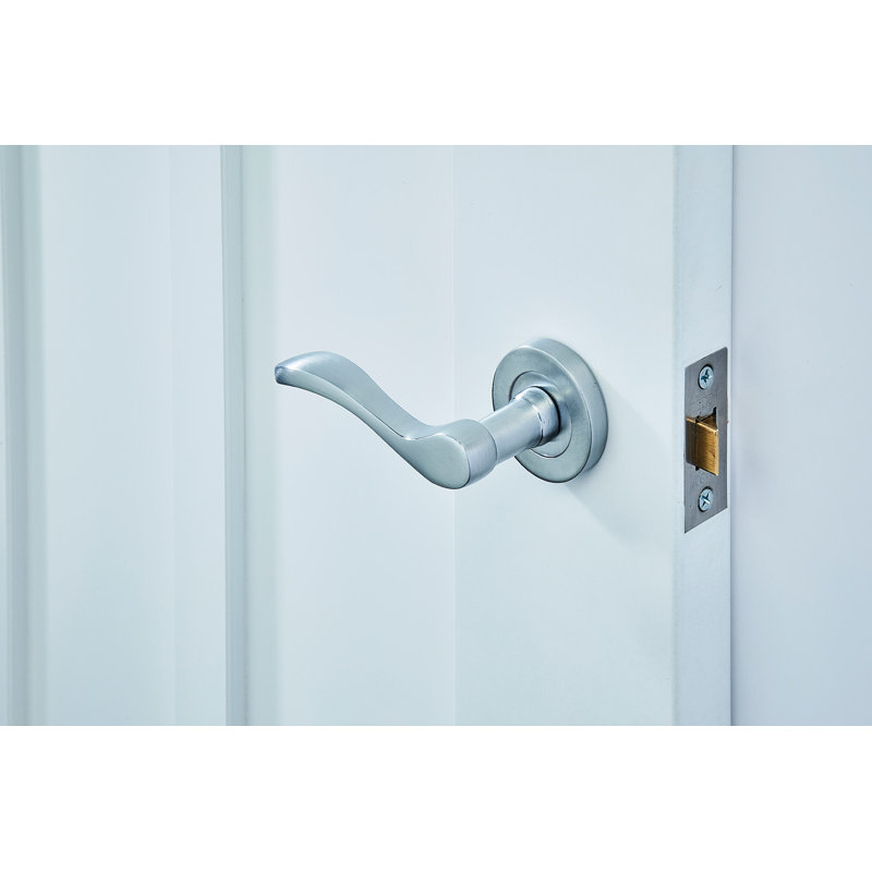Ariel Internal Door Handle Pack, Satin Chrome