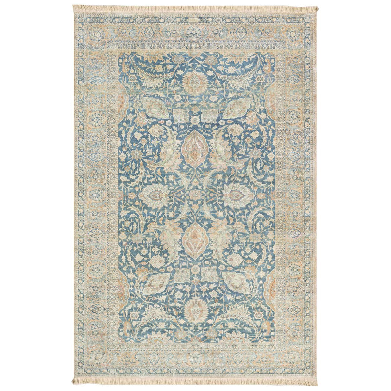 Tapis sarcelle Artisanal