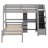 Jaunita Kids Twin Bunk Bed with Drawers-1076359506