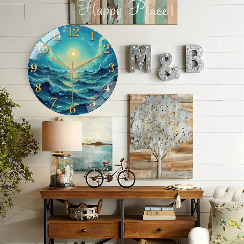Horloge murale 12 po