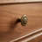 Walnut Sideboard with Large Storage and Glass Door