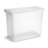  Stationery File Box - Binder & Notebook Bin with Lid