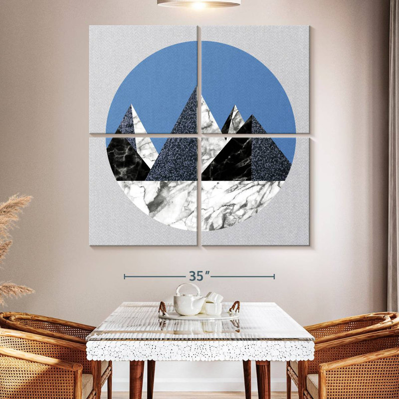 Alvord Basic Mountain, 50" H x 50" W