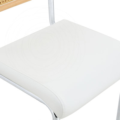 Combinaison de chaise de bar en polyuréthane avec rangement