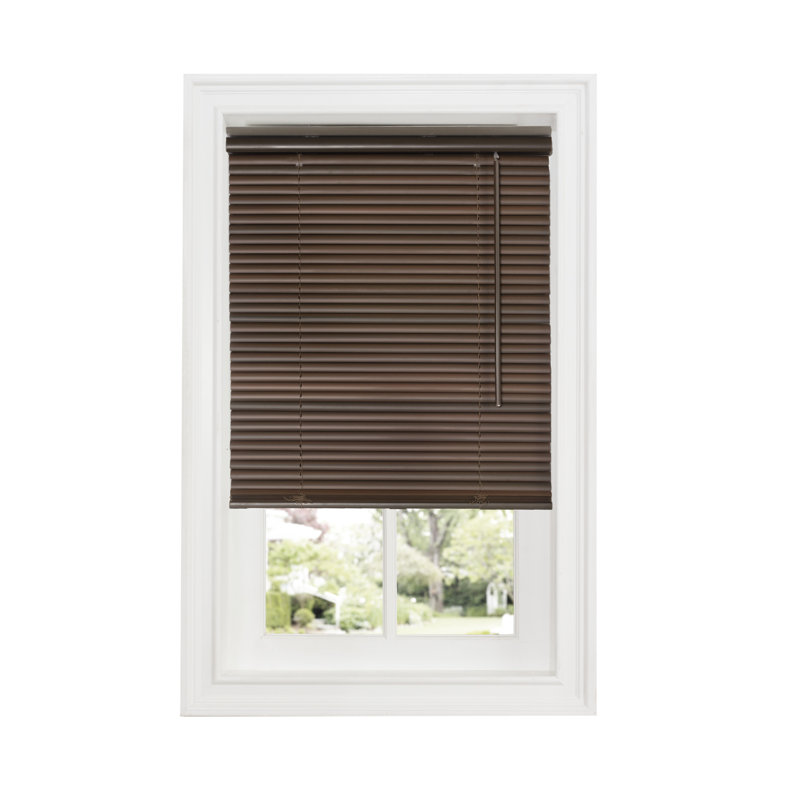 Room Darkening Roman Shade, Mahogany, 51.25"W x 36"L