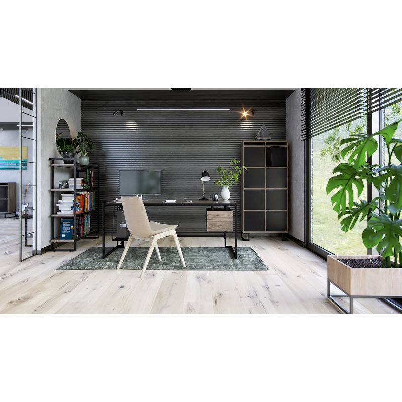 Burkburnett 57.8cm H Etagere Bookcase, Black, 57.8cm H x 80cm W x 40cm D, Black