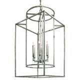 Manhattan 6 - Light Lantern Geometric Chandelier