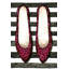 Chaussures léopard roses - Reproduction matte encadrée pour la décoration intérieure