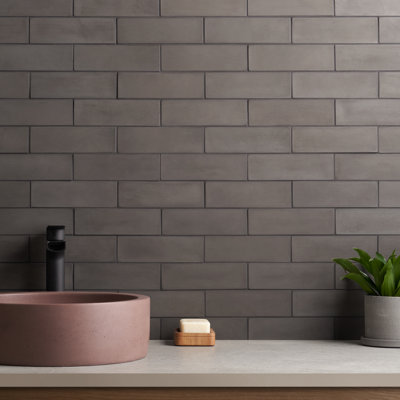Carreau de mur de ciment 2 po x 8 po Vibe