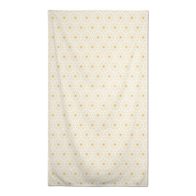 Nappe carrée en polyester à motif géométrique