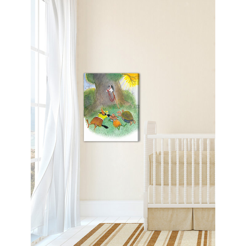 «Sweet Nap», reproduction sur toile tendue, H 29 po x l 24 po