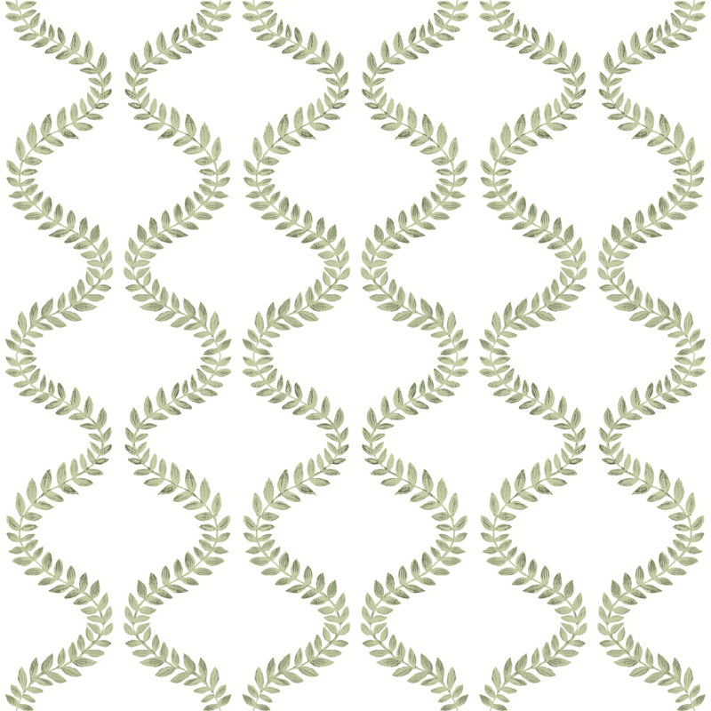 Rouleau double Peel & Stick Botanical, Vert