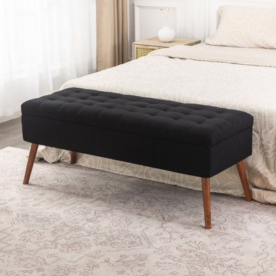 47-Inch Storage Ottoman Bench