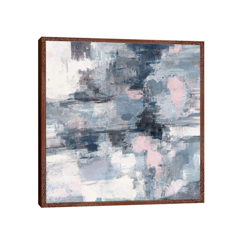 In The Clouds Neutral Pink Crop by Silvia Vassileva - Gallery-Wrapped Canvas Giclée on Canvas, 45.72 cm H x 45.72 cm W