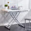 Table basse ajustée avec table d'appoint