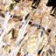 Chaîne réglable de lustre en cristal 3 couches K9 Skaghi