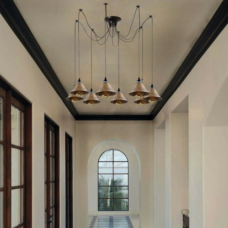 Elgin 8 - Light Black Pendant