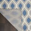 Tapis géométrique bleu / ivoire Horley-1855384480