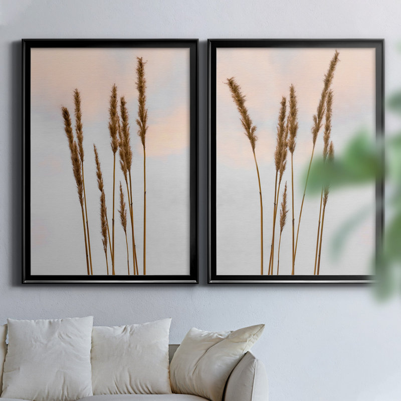 Danita Delimont - ensemble de 2 reproductions de photos, H 18,5 po x l 49 po x P 1,5 po, Toile avec cadre noir, Pas de tapis