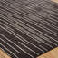 Urban Ridge Wool Hand Knotted Area Rug in Espresso Lines-69313645