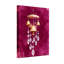 Carillon de Noël avec clochettes et cristaux, ensemble de 3 impressions sur toile-476280506