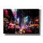 «Neon New York City», reproduction d'impression sur toile-25390236
