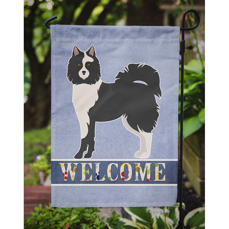 Drapeau impérial Shih Tzu Welcome Garden taille 9EC59815D20042D399EE9FCE8498D299, Elo noir