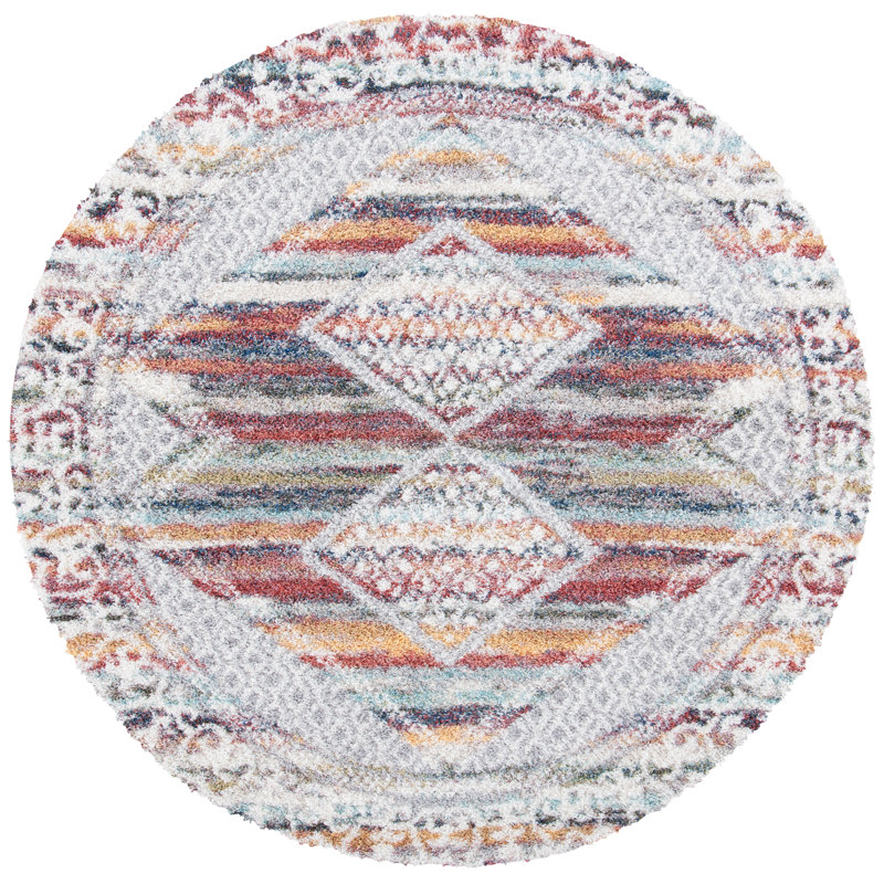 Southfield Performance Southwestern Rug, Round 6'7"