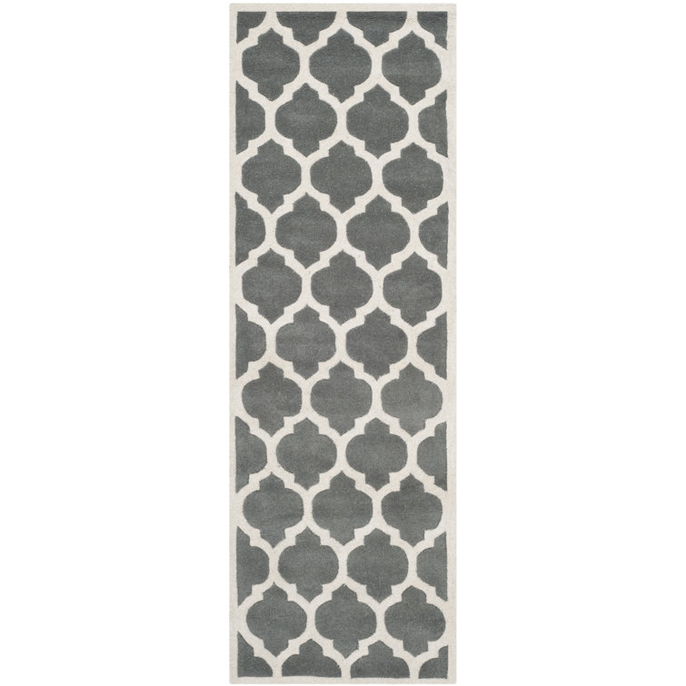 Scruggs Geometric Wool Hand Woven Area Rug