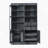 Accent Cabinet, Freestanding Sideboard, Kitchen Pantry Cabinet With Drawers, Shelves And Pull-Out Trays-1975626146