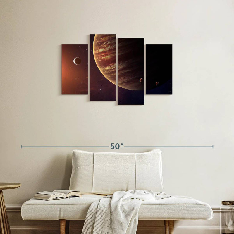Oberle Jupiter From Space, 22"H x 36"W