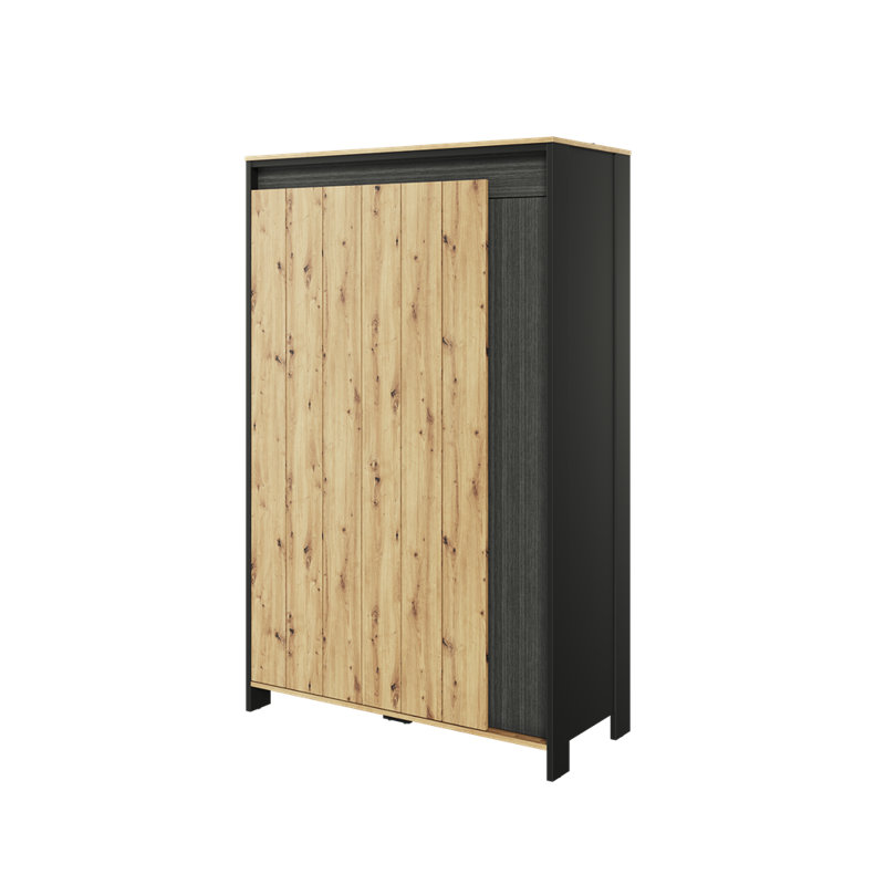 Lieza 2 Door Manufactured Wood Wardrobe