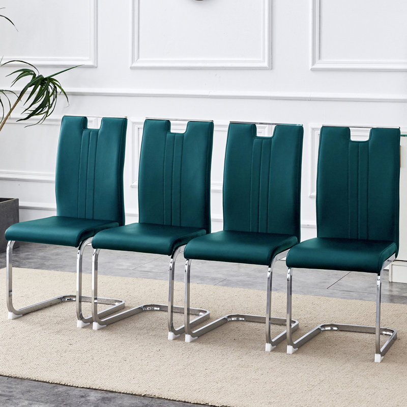Chaise d'appoint (ensemble de 4), Vert