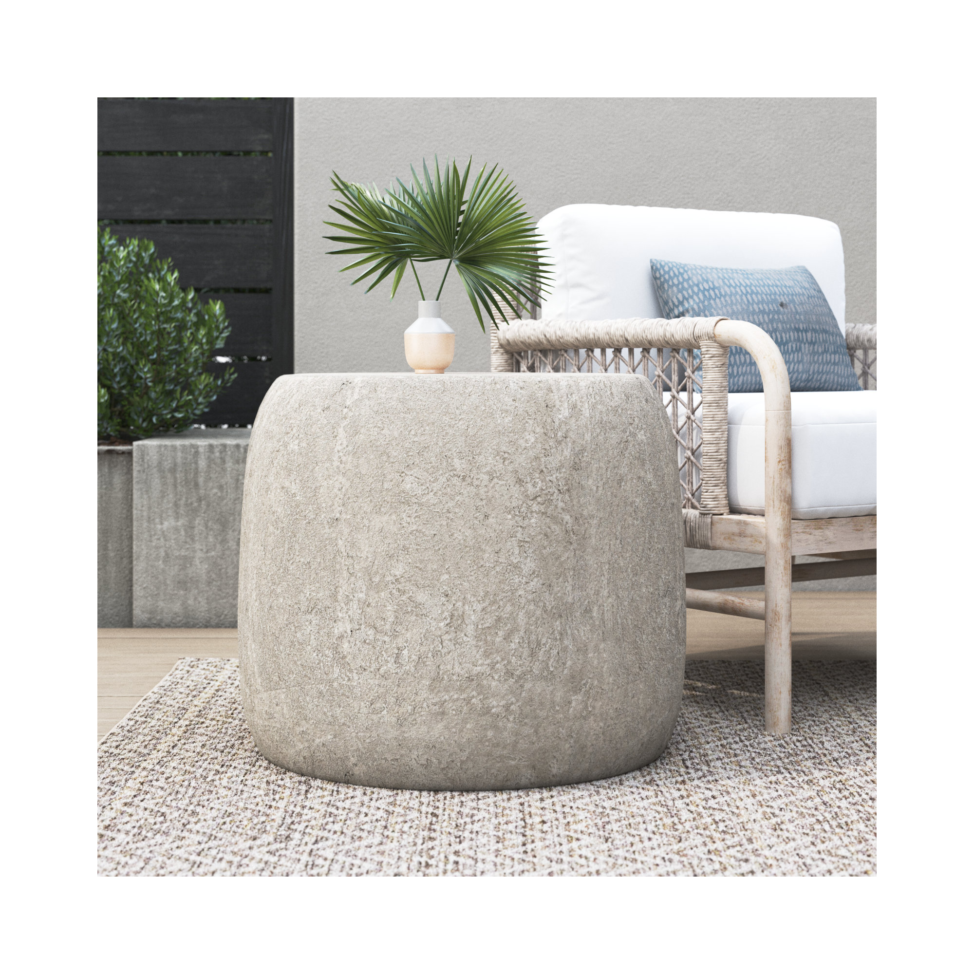 Abbeville Outdoor Accent Table