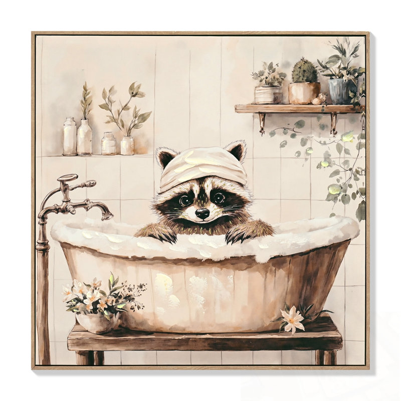 Drôle de mur d'animaux