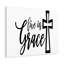Live In Grace - Wrapped Canvas Print-1993907326