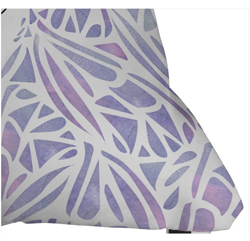 Coussin extérieur, 26 po x 26 po, Mauve
