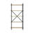 Abordale 5-Tier Steel Bookcase-2134417414-2134417415