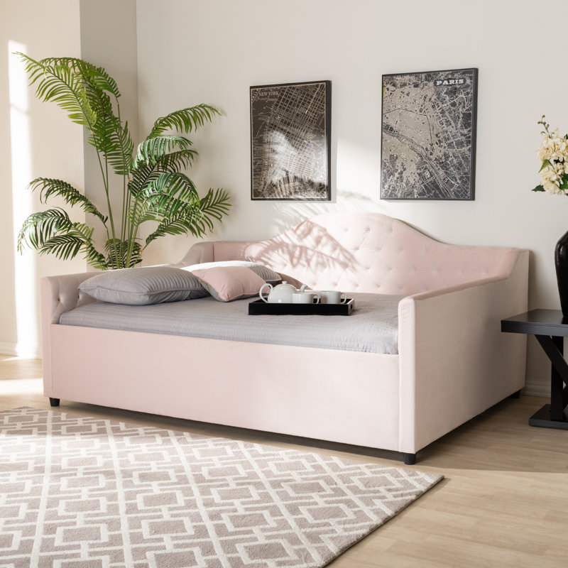 Lit de jour Dania, Grand, Rose clair