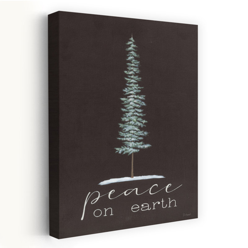Peace on Earth 1 Piece Wrapped Canvas Wall Art, 45.72cm H x 30.48cm W