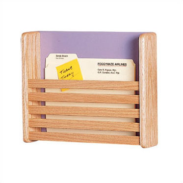 Wood Wall File Pockets