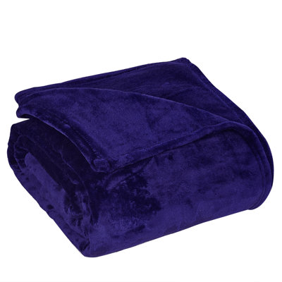  Christmas Solid Color Flannel Fleece Blanket