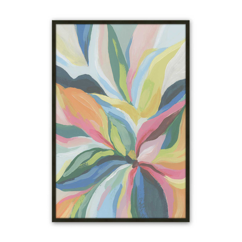 «Blossom Beacon I» par June Erica Vess, reproduction d'art, H 36 po x l 24 po, Impression sur cadre ouvert sans papier mat