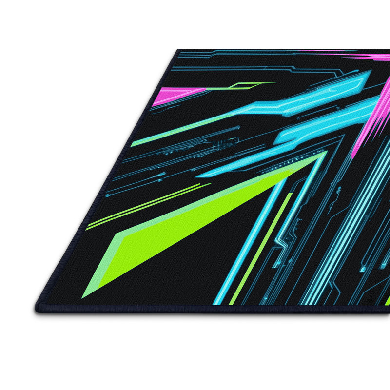 Pulse Fragments Rug, Rectangle 2' x 3'
