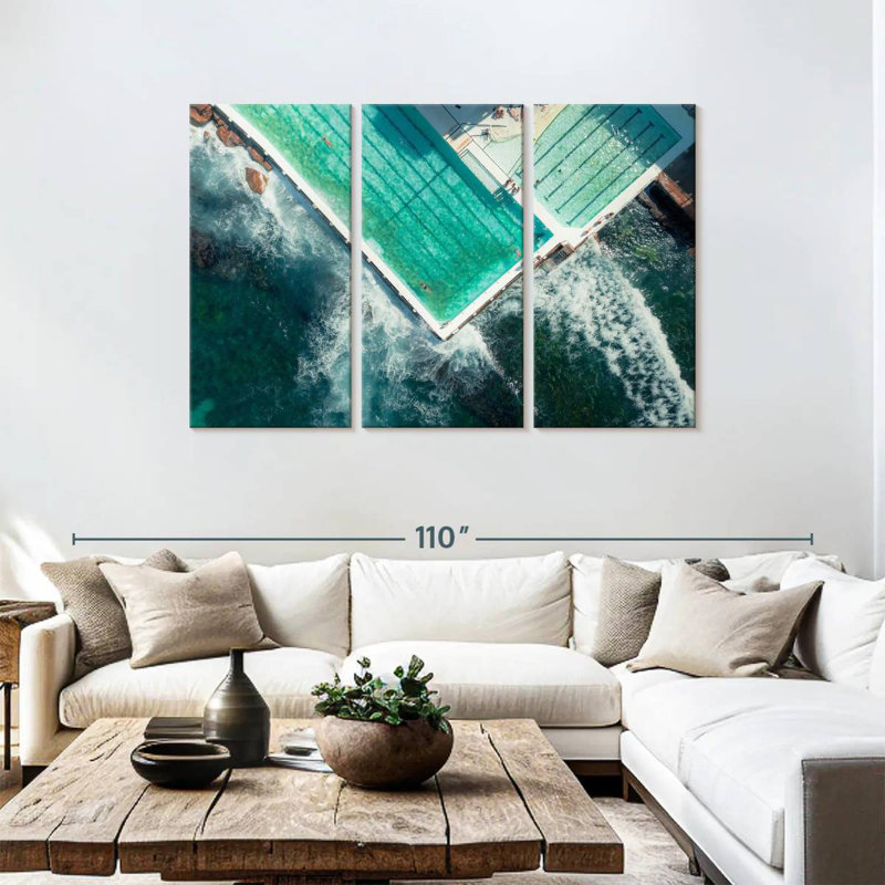 Gillard Bondi Icebergs Pool, H 48 po x l 74 po