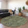 Premium Machine Washable Cerrito AMF571 Green Rug