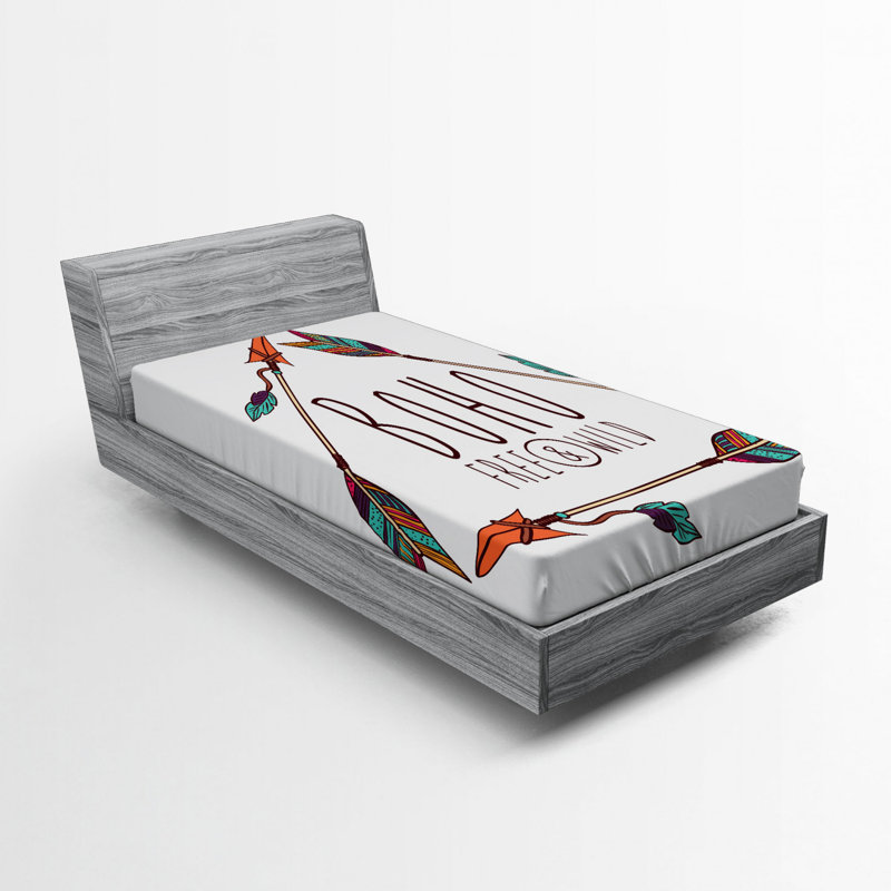 Feuille à flèches, Drap-housse simple TG